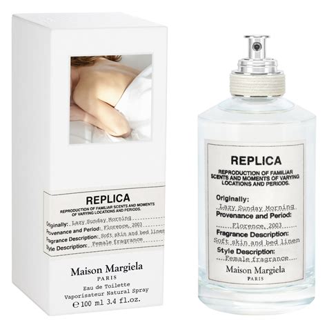 replica sunday morning perfume|maison margiela lazy sunday.